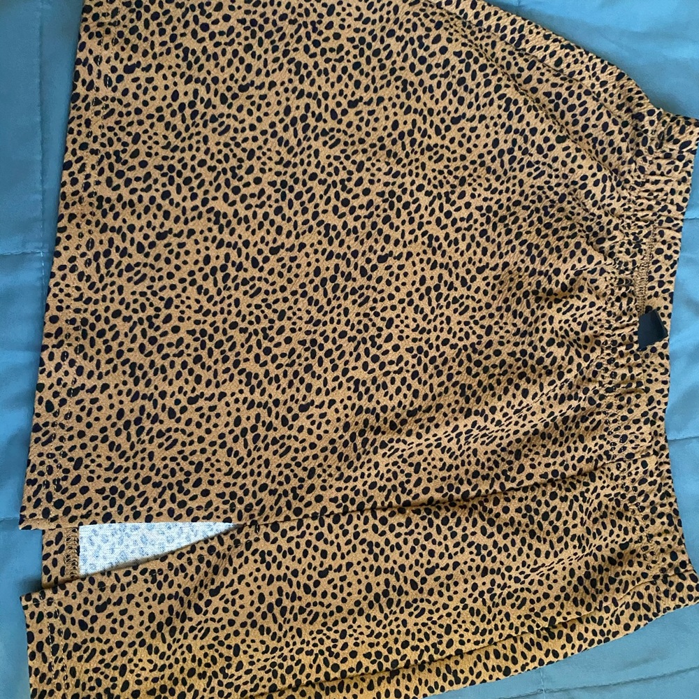 Leopard skirt